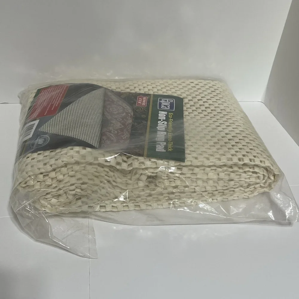 Epica 4'x6' Eco-Friendly Extra-Thick Non-Slip Rug Pad‎ New in Package Old-Stock